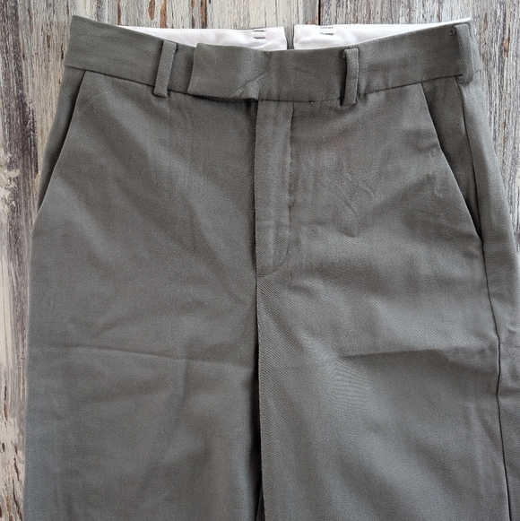 Aritzia Babaton Agency Pant City Wool Olive Green Women's 2 - Picture 5 of 11